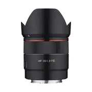 Samyang 35mm F1.8 AutoFocus UMC II Camera Lens For Sony FE Full Frame Black
