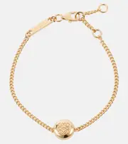 [Loewe] Loewe Pebble sterling silver bracelet S gold