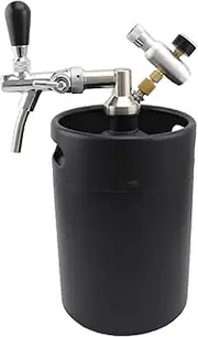 Brewing Accessory Home Brewing Homebrew Mini Keg 5L Pressurized Beer Keg System Adjustable Beer Tap and CO2 Regulator