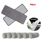 10 x Spray Mop Replacement Pads Head Microfiber Refill Wet Dry Cleaning Washable