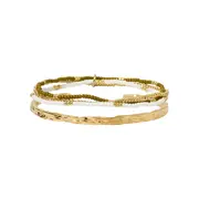 Sunshine Bracelet Stack - Khaki