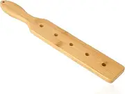14 Inch Bamboo Wood Paddle with Airflow Holes Spanking-Paddles Solid Wooden Lightweight Paddle with Smooth Surface for Fraternity Or Sorority Wood Paddle Bedroom Rug