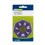 Ezy Dose Weekly Pill Planner (7 Day - 7 Sided) - Assorted Colours