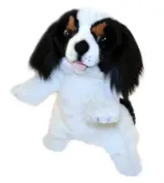 King Charles Cavalier Dog Hand Puppet