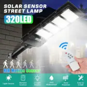 Motion Sensor LED Solar Flood Lights Outdoor Street Light Dusk to Dawn Wall Lamp