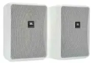 Pair of JBL Professional 25-1 2-way Indoor/Outdoor Wall Mountable Speaker White