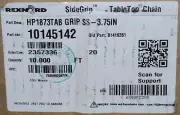 REXNORD HP1873TAB SIDEGRIP SERIES SIDE-FLEXING SS-3.75IN MATERIAL: HP, W: 3.75"