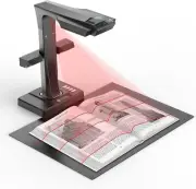 Pro Professional Book/Document Scanner,24MP HD Camera,180+ Languages OCR-3rd Gen