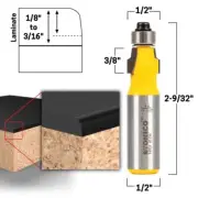 No File No File Radius Trim Router Bit - 1/2" Shank - Yonico 14933