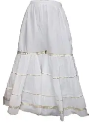 @ Cotton Sharara Comfortable Plazzo For Women With Elastic Belt
