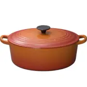 Le Creuset Cast iron enamel pot cocotte oval 29 cm