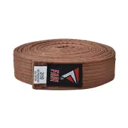Karate Belt Brown Taekwondo Hapkido Judo Martial Arts Double Wrap Solid Belt