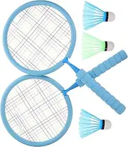 ibasenice 1Set Badminton Set Lightweight Rackets and Shuttlecocks for Outdoor Sports for Aged Years for Family Fun and Active Play