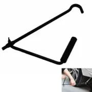 Extended versionFolding Steel Car Scissor Jack Crank Lever Handle Lift Rod Tools
