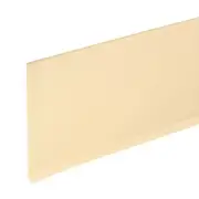10ft x 6" Baseboard Trim Peel and Stick Flexible Molding Trim Beige