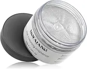 VOLLUCK Hair Colour Wax, Natural Material Temporary Hair Colour for Women Men, Instant Styling Temporary Hair Dye for Party Birthday Halloween Cosplay (Grey)