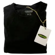 Bamboo Crew Tee - Charcoal Heather by Cariloha for Women - 1 Pc T-Shirt (XS)