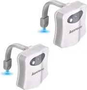 Toilet Night Light, Toilet Bowl Light, Motion Sensor Activated LED Night Light