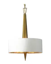 Uttermost Obeliska 3 Light Gold Chandelier