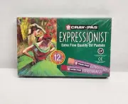 Sakura CRAY-PAS EXPRESSIONIST Extra Fine Quality Oil Pastels Pack of 12