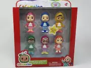 Cocomelon Family & Friends SHARK Pack Figures JJ CeCe Nina Cody Bella Nico-NEW!
