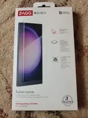 ZAGG InvisibleShield Fusion Curve Hybrid Screen Protector Galaxy S23 Ultra - New