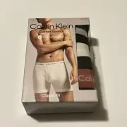 Calvin Klein Men's Cotton Stretch 3-Pack Boxer Brief, Black Bodies Men’s XXL
