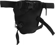 Motorcycle Hard Waist Pack Hard Shell Drop Leg Bag Wear Resistant Precision Stitching (Carbon Fiber Style)