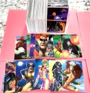 1994 FLAIR MARVEL ANNUAL COMPLETE FLEER CARD NEAR SET 1-150 NM WOLVERINE VENOM *
