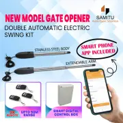 New Model Automatic Double Electric Swing Kit 3 Remote Control 50m