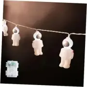 Astronaut Pendants String Lights 20 LED 14FT Holiday Party Lights Wall Window