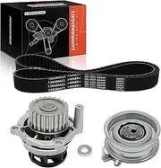 Frankberg Timing Belt Tensioner Pulley Tensioning Device Belt Tensioner V-Ribbed Belt Drive Deflection Guide Pulley Replace# KP15489XS-1