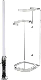 Barbuly Lightsaber Wall Mount Stand Light Saber Display Rack Wall Holder-Included Screws Hardwares for Most Lightsabers A