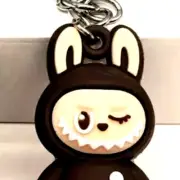 Brown monster rabbit elves, purse, backpack, boggs charm birthday suit no shoes