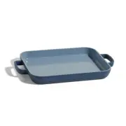Mini Griddle Pan - 2 Quart Nonstick Ceramic Sheet Pan & Stovetop Griddle with