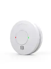 Lucci Power DC Wireless Photoelectric Smoke Alarm V2 in White