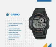 ORIGINAL Casio Digital Sports Mens Watch AE-1000W-1AV AE1000 AE1000W World Time