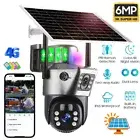 6MP Dual Lens HD 4G IP Camera Wireless Outdoor CCTV PTZ Home Security IR Camera