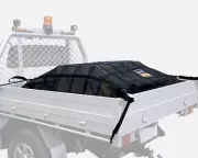 Safeguard Heavy Duty Mesh Cargo Net Cover Fits Dual Cab Ute Trailer 2.4m x 2.4m