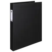 Marbig Deluxe 3 D-Ring 38mm A3 Binder Portrait File Document Organiser Black