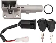 Motorcycle Ignition Key Switch Set Quick Start Ignition Switch Lock Kit Replacement for Sur Ron Light Bee XS Dirt Bike High Compatibility Enhanced Security Fast Start Complete Kit