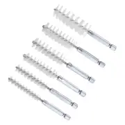 6Pc Bore Brush Set 8mm 10mm 12mm 15mm 17mm 19mm Dia Twisted Wire Brushes