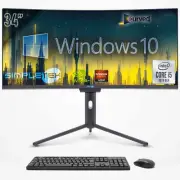 PC All IN One I5 10th Gen 34 " Win10 32gb 2tb Curved FHD Computer Work _