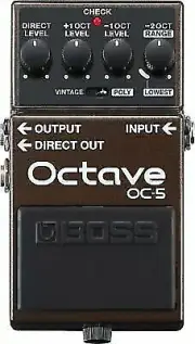 BOSS OC-5 Octave Guitar Effect Pedal Octaver Pitch Shifter NEW from Japan