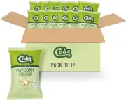 Cobs Natural Lightly Salted and Slightly Sweet Popcorn, 12 x 120 Grams