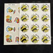 Vintage Trend Scratch & Sniff Glossy HONEY Sticker Sheets
