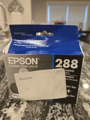 Genuine Epson 288 T288120 Black Ink Cartridges 03/2027