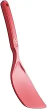 LOPUNER High Temperature Resistant Silicone Rice Spoon Rice Cooker Spoon Rice Scoop Heat Rice Serving Spoon Non- Stick Spoon Spoons Cooking Spoon Large Simple Rice Spoon Silica Gel Red