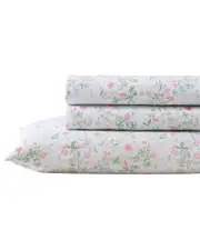 Laura Ashley Posey Dance Ultra Soft Sheet Set