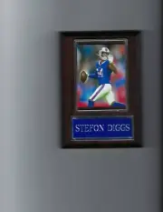 STEFON DIGGS PLAQUE BUFFALO BILLS FOOTBALL NFL
